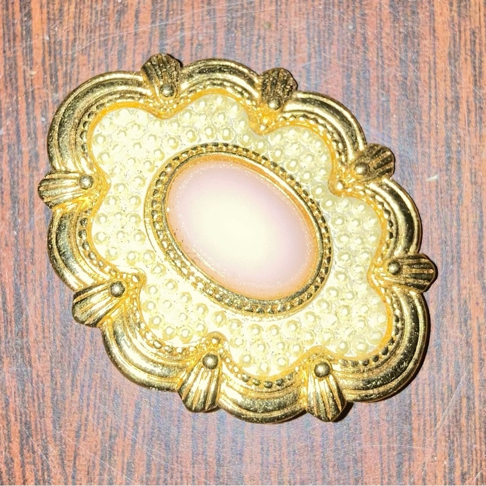Costume jewelry. Beautiful brooch.